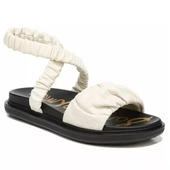 Sam Edelman Velma Cream Sandals - Picture 4 of 8